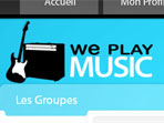 Site communautaire Weplaymusic